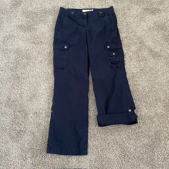J. Crew Weathered Broken-In Chino Classic Twill Favorite Fit Cargo Pants Women 6 - Picture 5 of 9